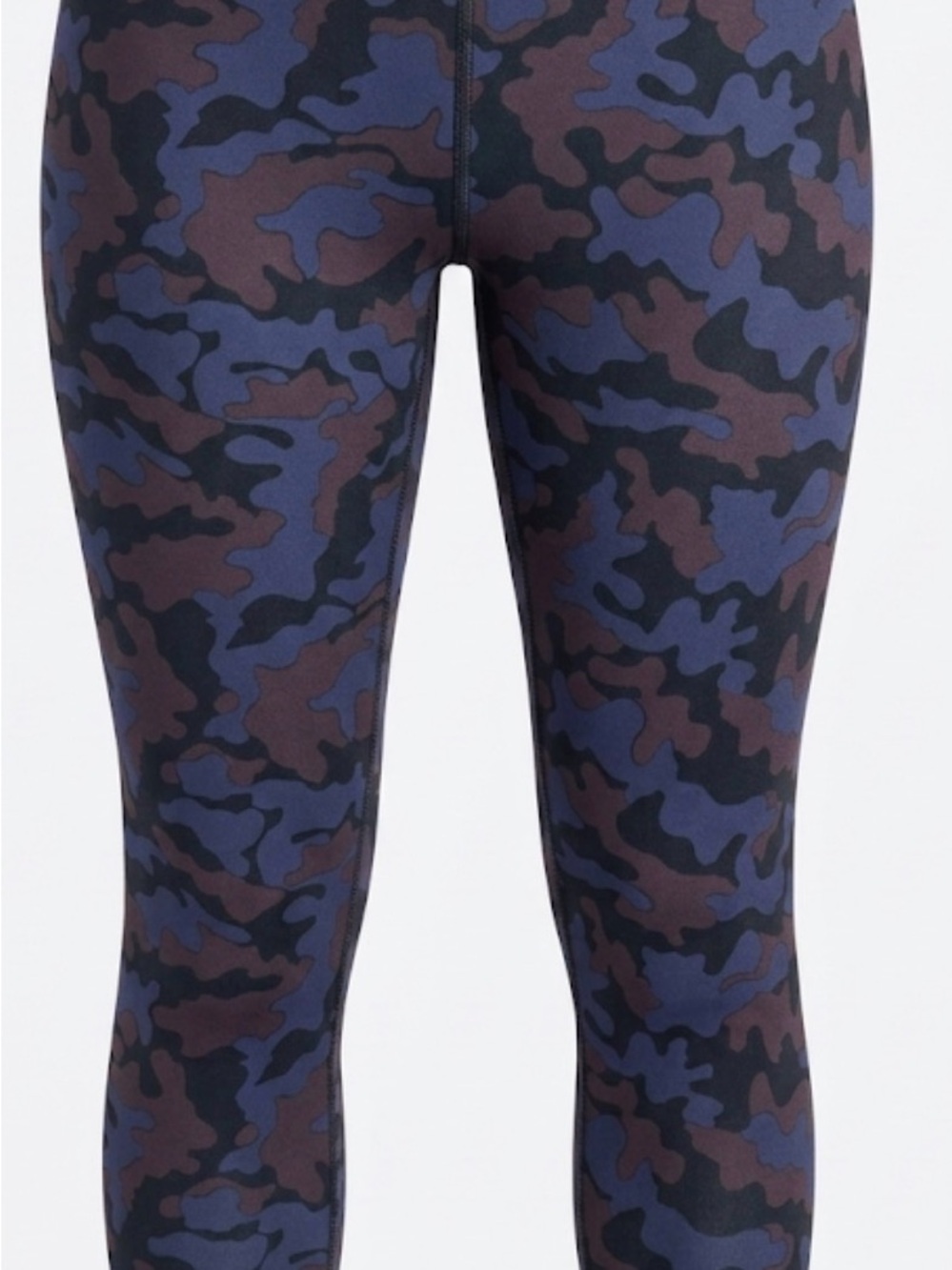 Splits59 Camo Athletic Leggings - Blue/Brown